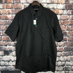 Alfani Men's New Large Tall Dress Shirt 1/4